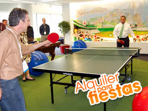 Alquiler y renta de mesas ping pong